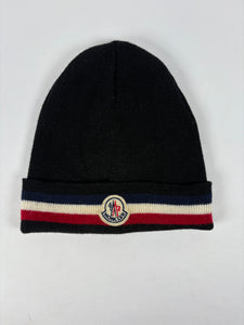 Pre-Owned MONCLER Black Beanie