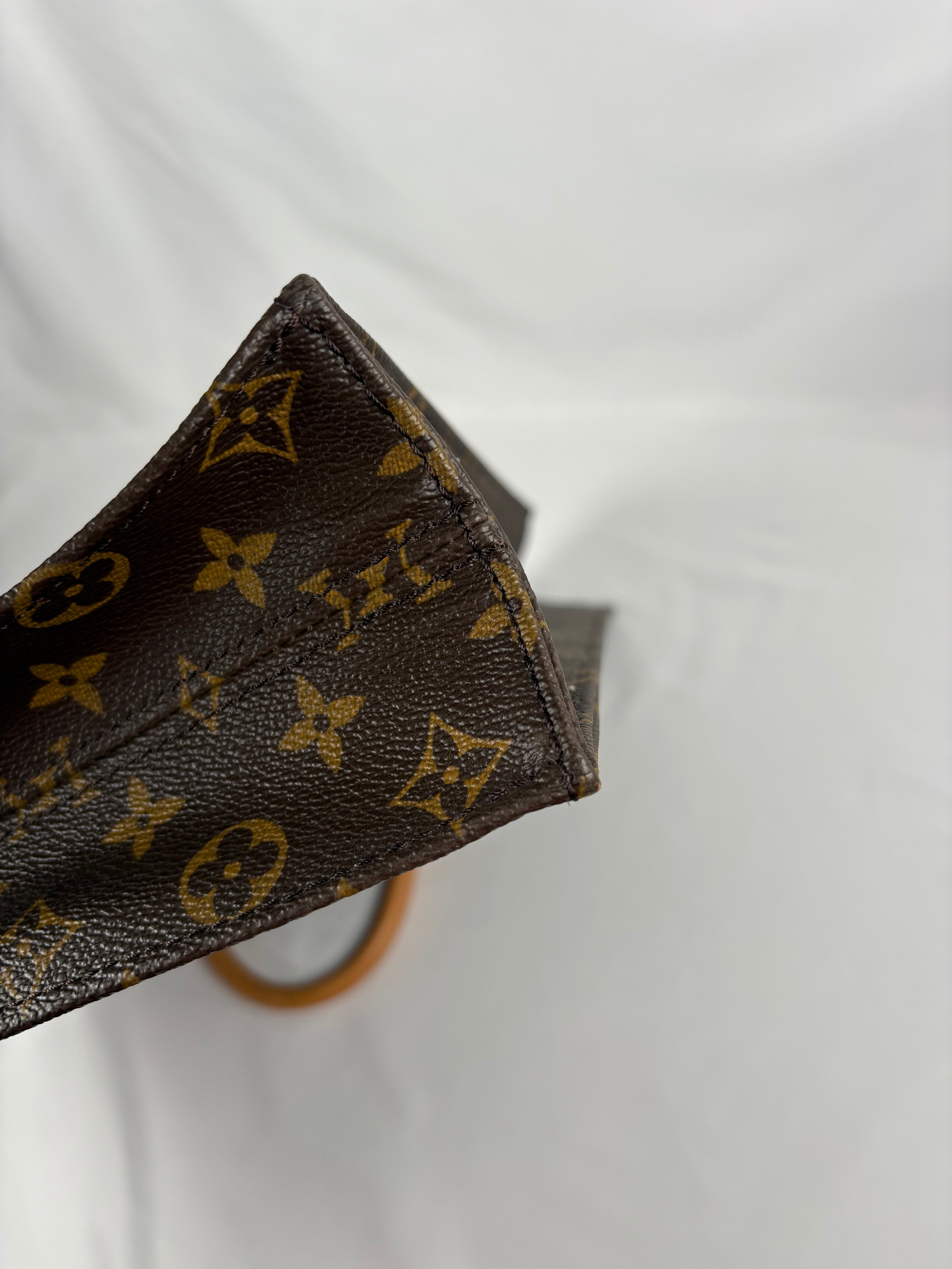 Pre-Owned LOUIS VUITTON Sac Plat Tote Monogram Handbag