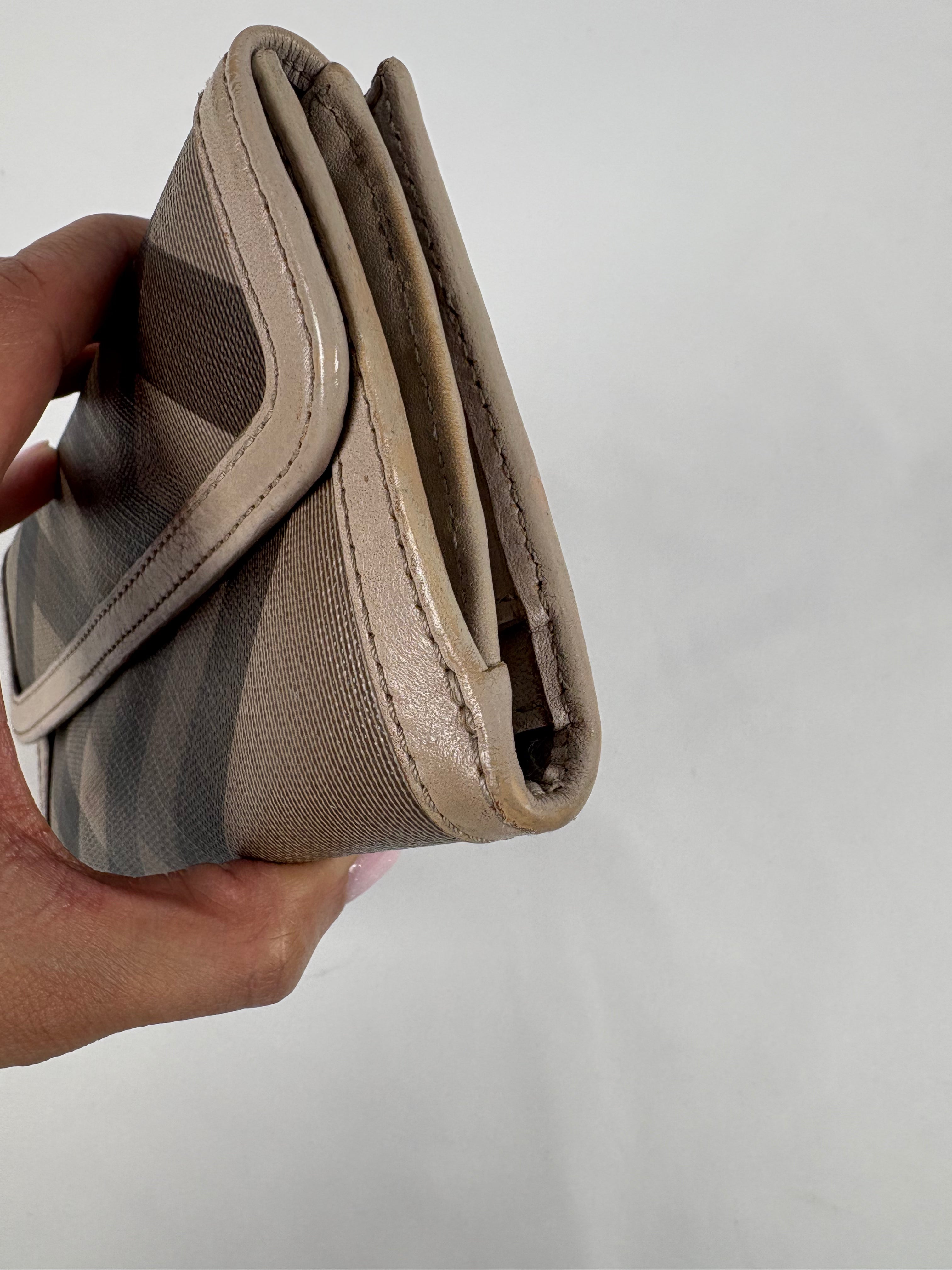 Pre-Owned BURBERRY Trench Smoked  Wallet