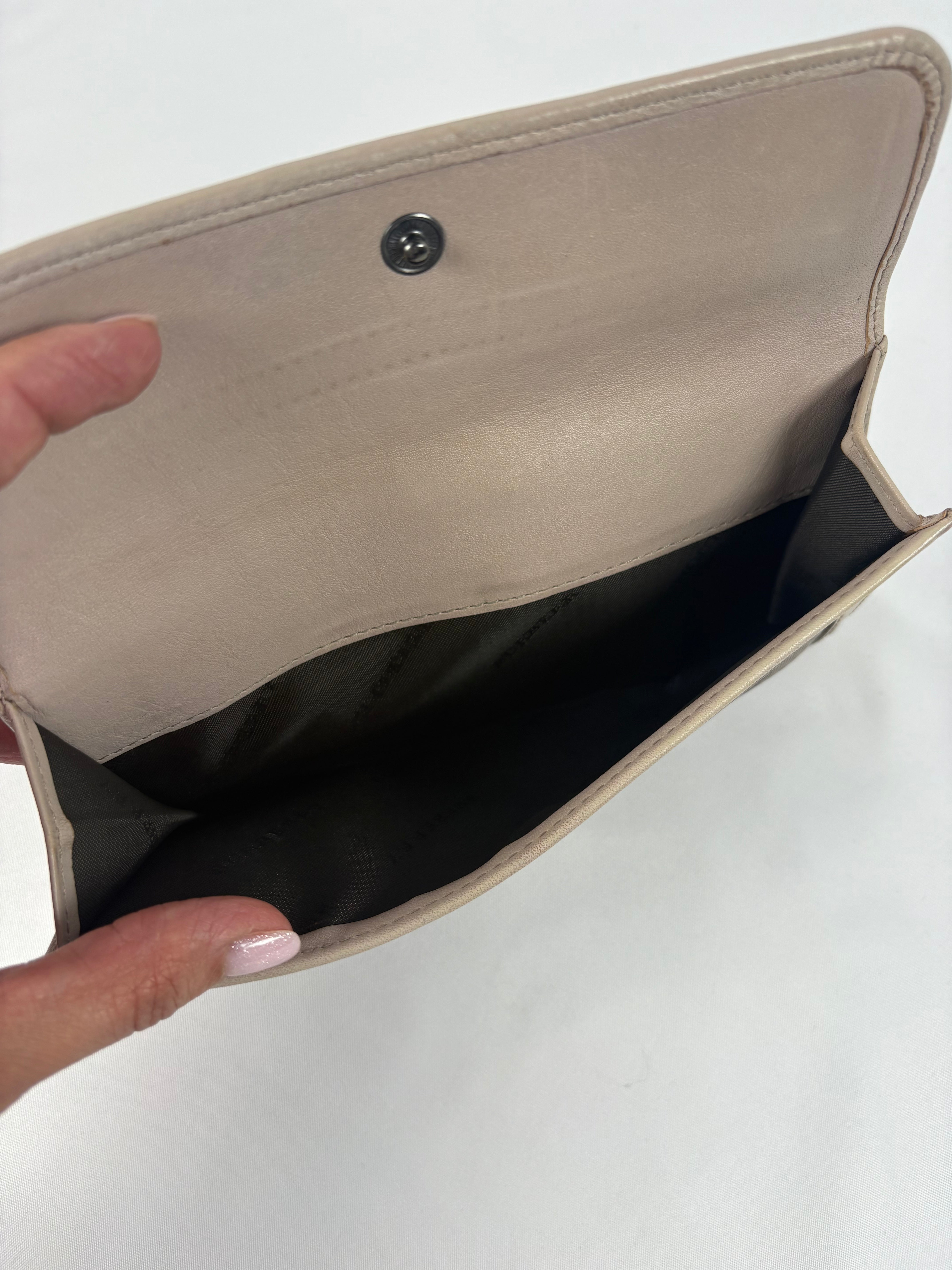 Pre-Owned BURBERRY Trench Smoked  Wallet