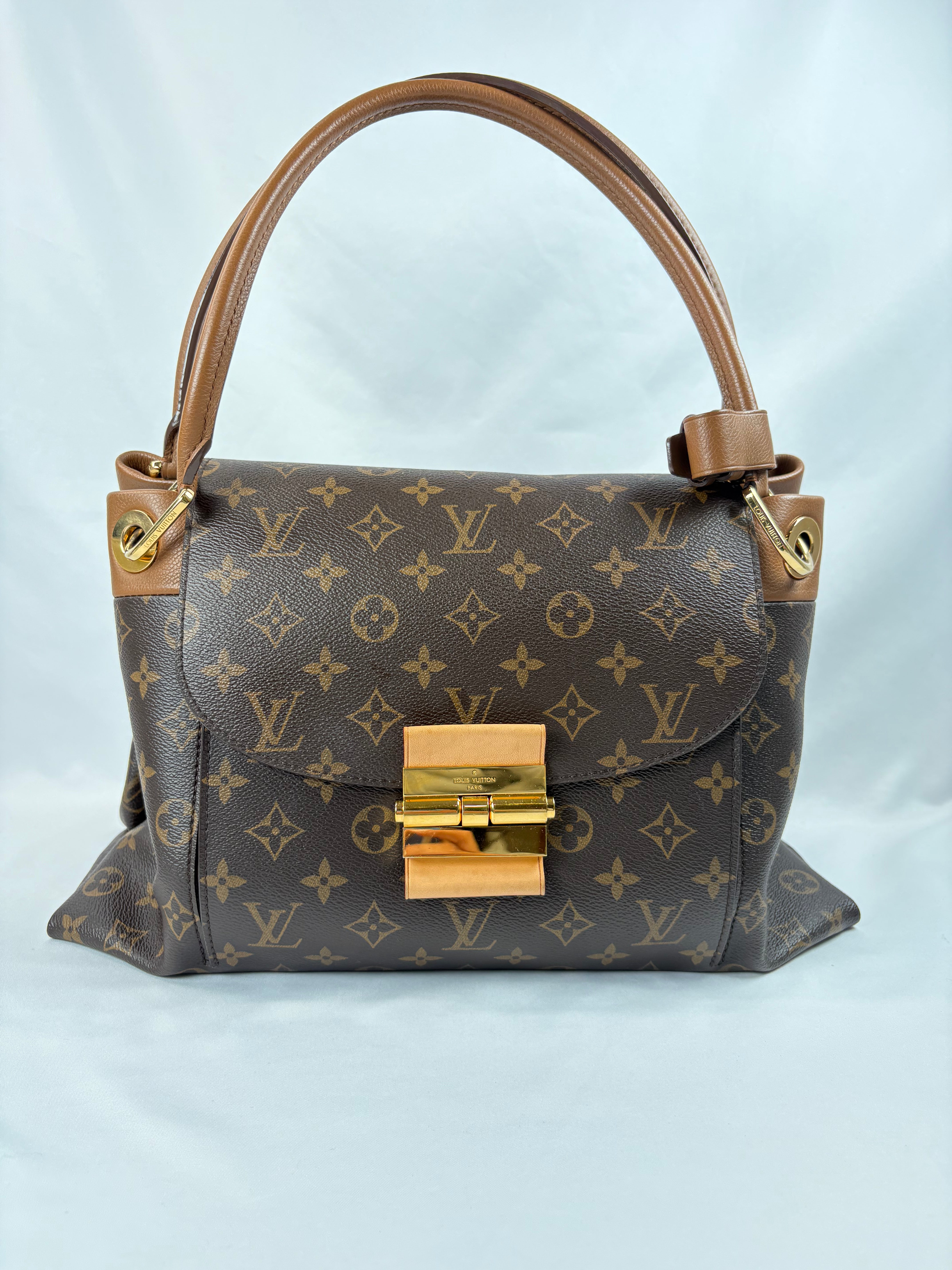 Pre-Owned LOUIS VUITTON Havane Olympe Monogram Handbag