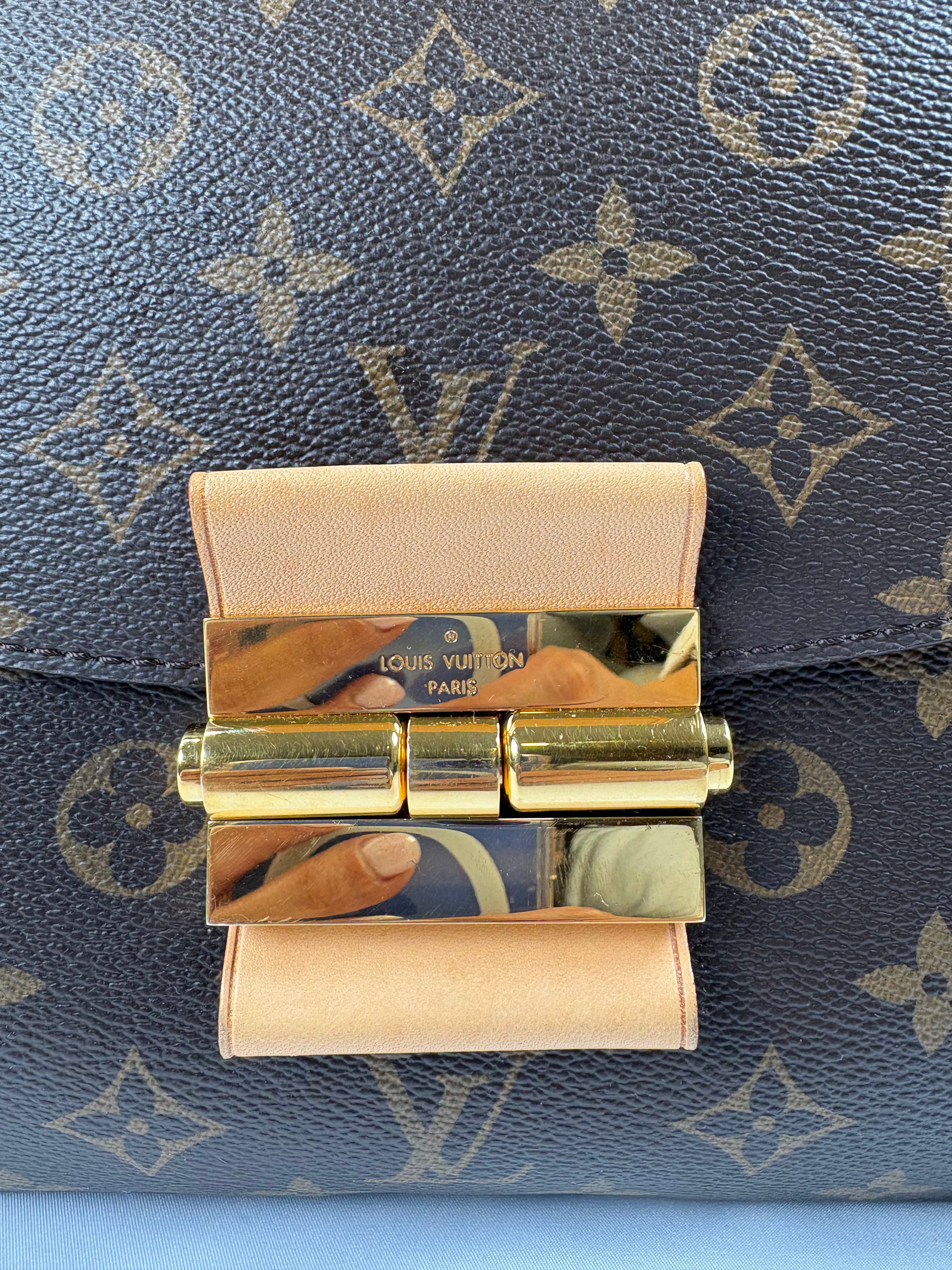 Pre-Owned LOUIS VUITTON Havane Olympe Monogram Handbag