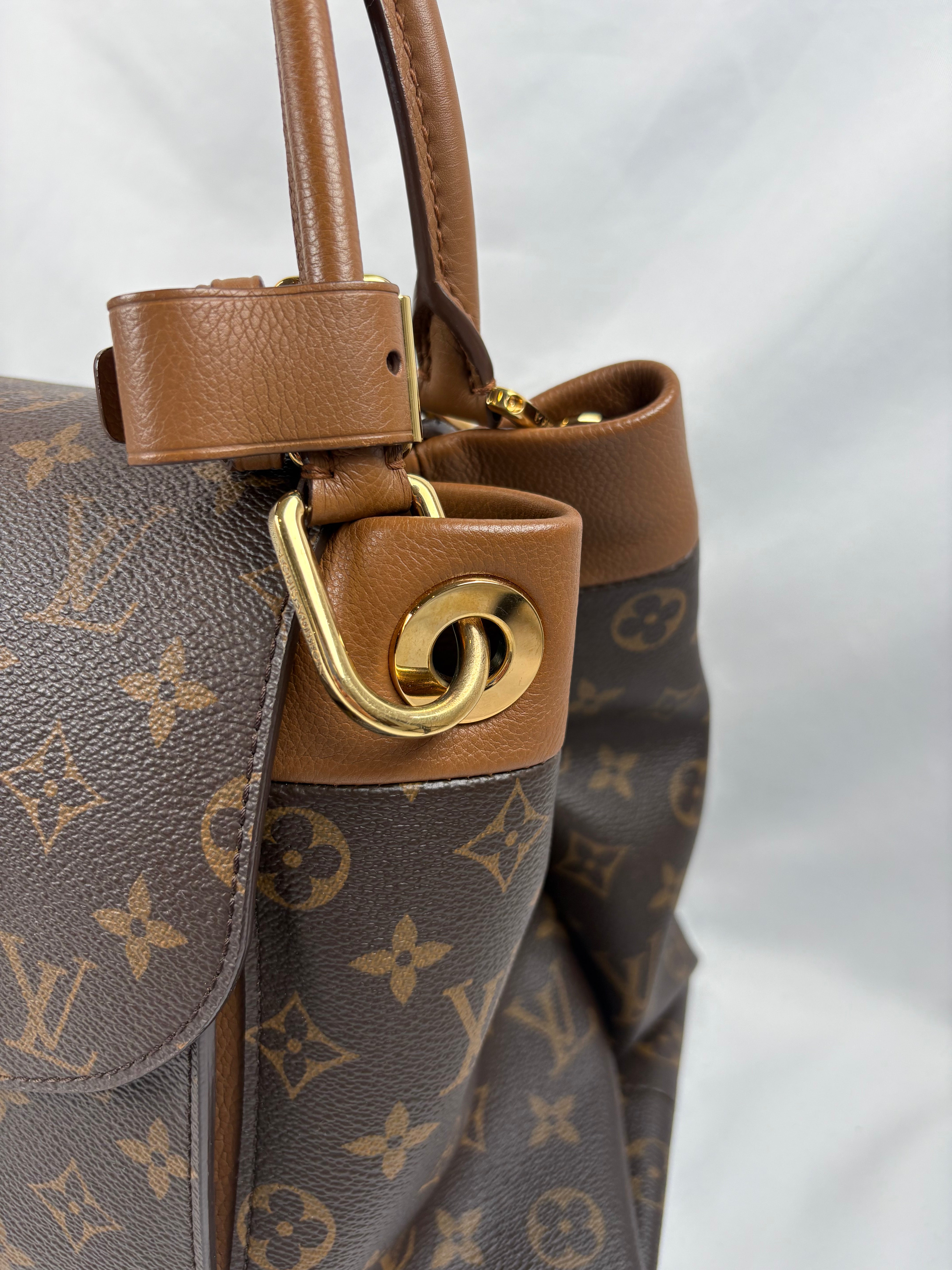 Pre-Owned LOUIS VUITTON Havane Olympe Monogram Handbag