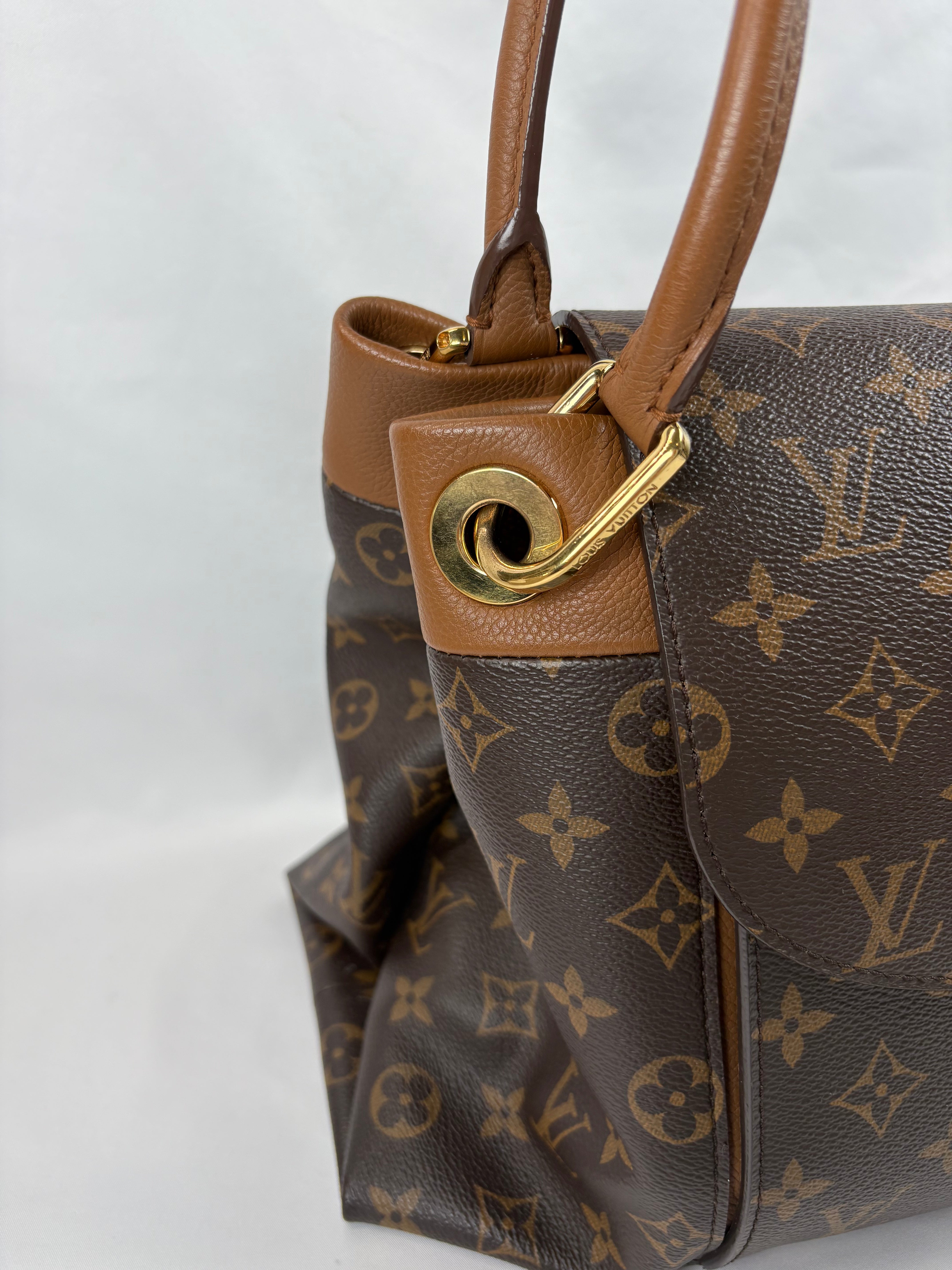 Pre-Owned LOUIS VUITTON Havane Olympe Monogram Handbag