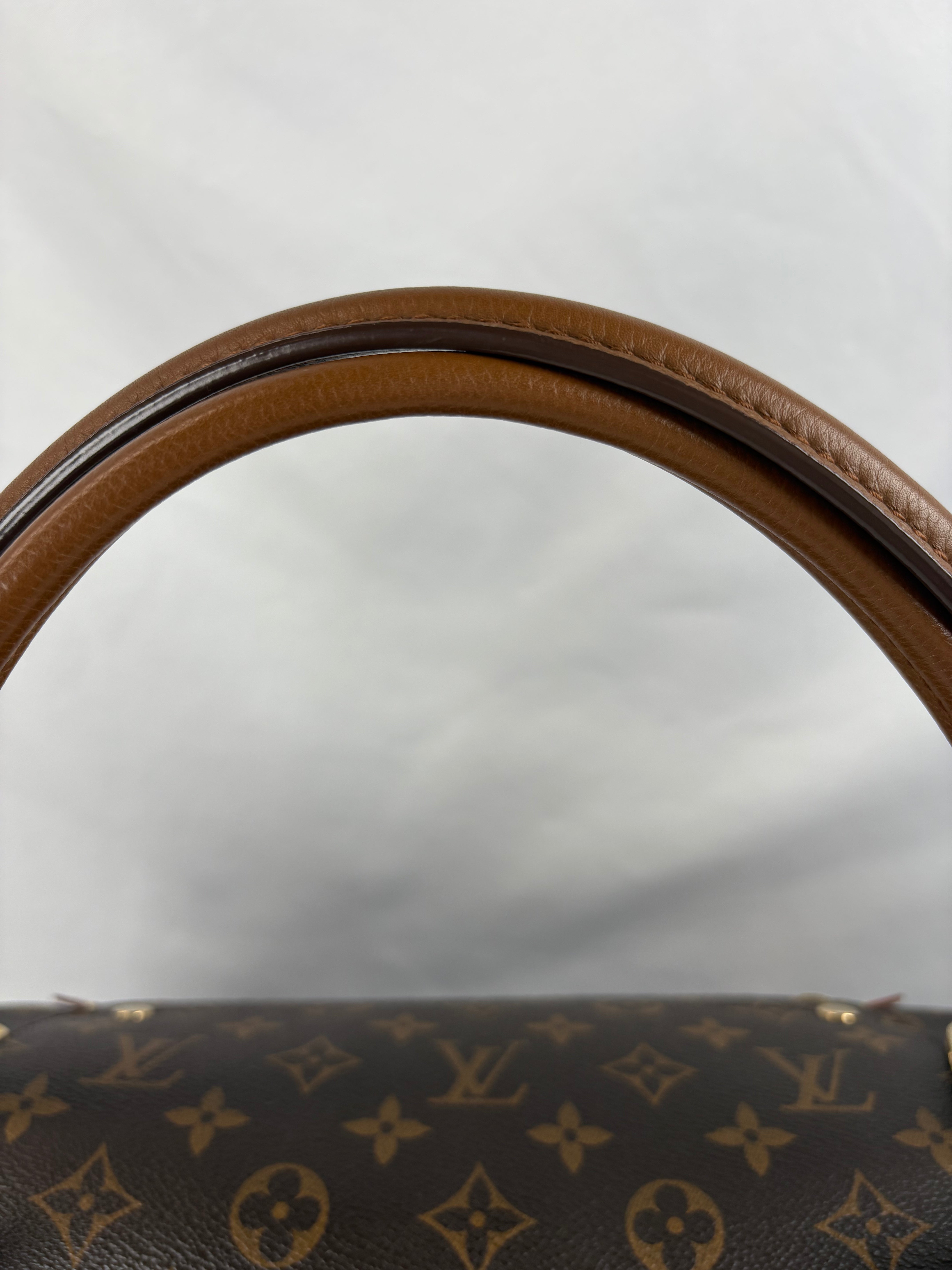 Pre-Owned LOUIS VUITTON Havane Olympe Monogram Handbag