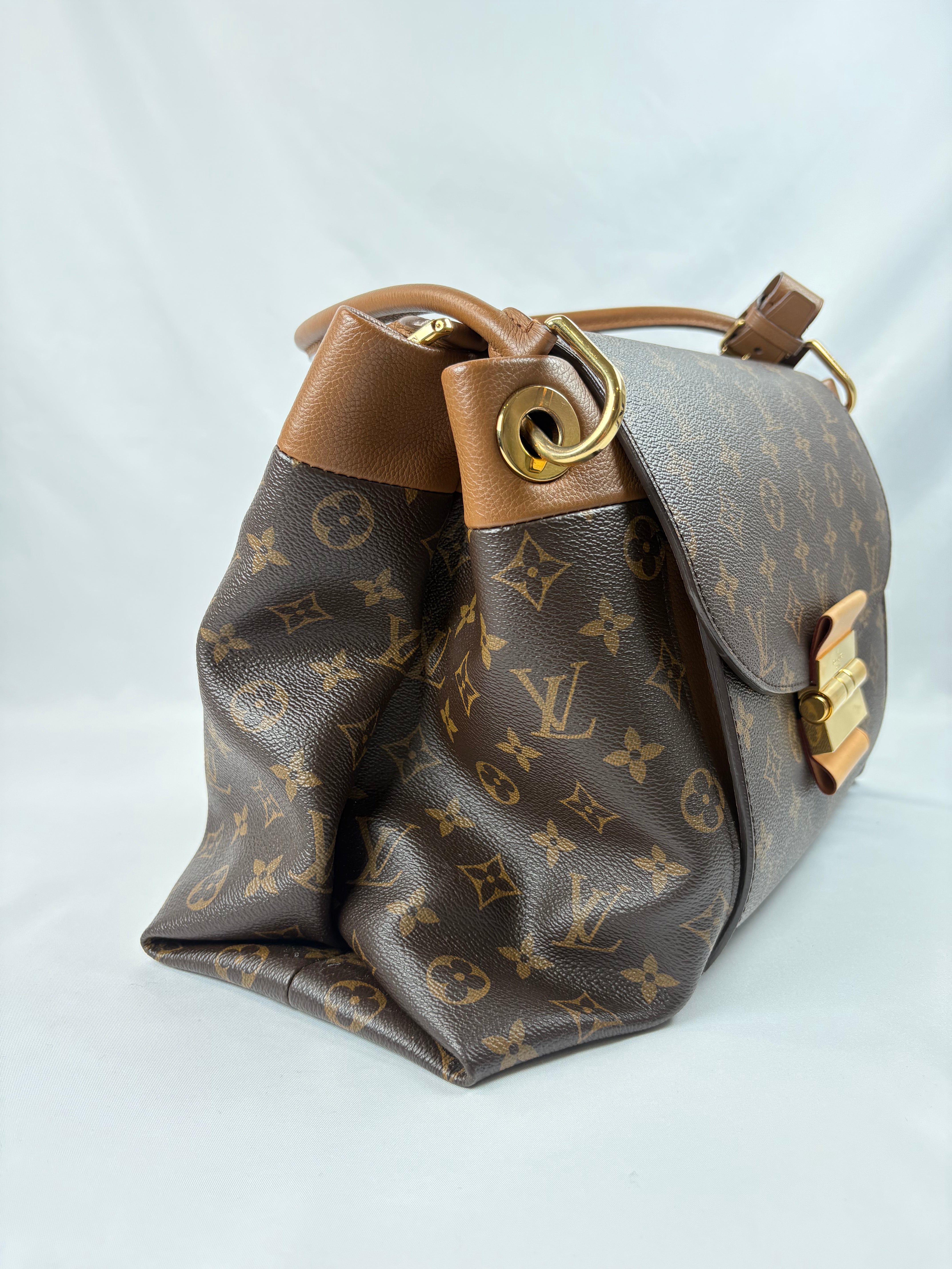 Pre-Owned LOUIS VUITTON Havane Olympe Monogram Handbag