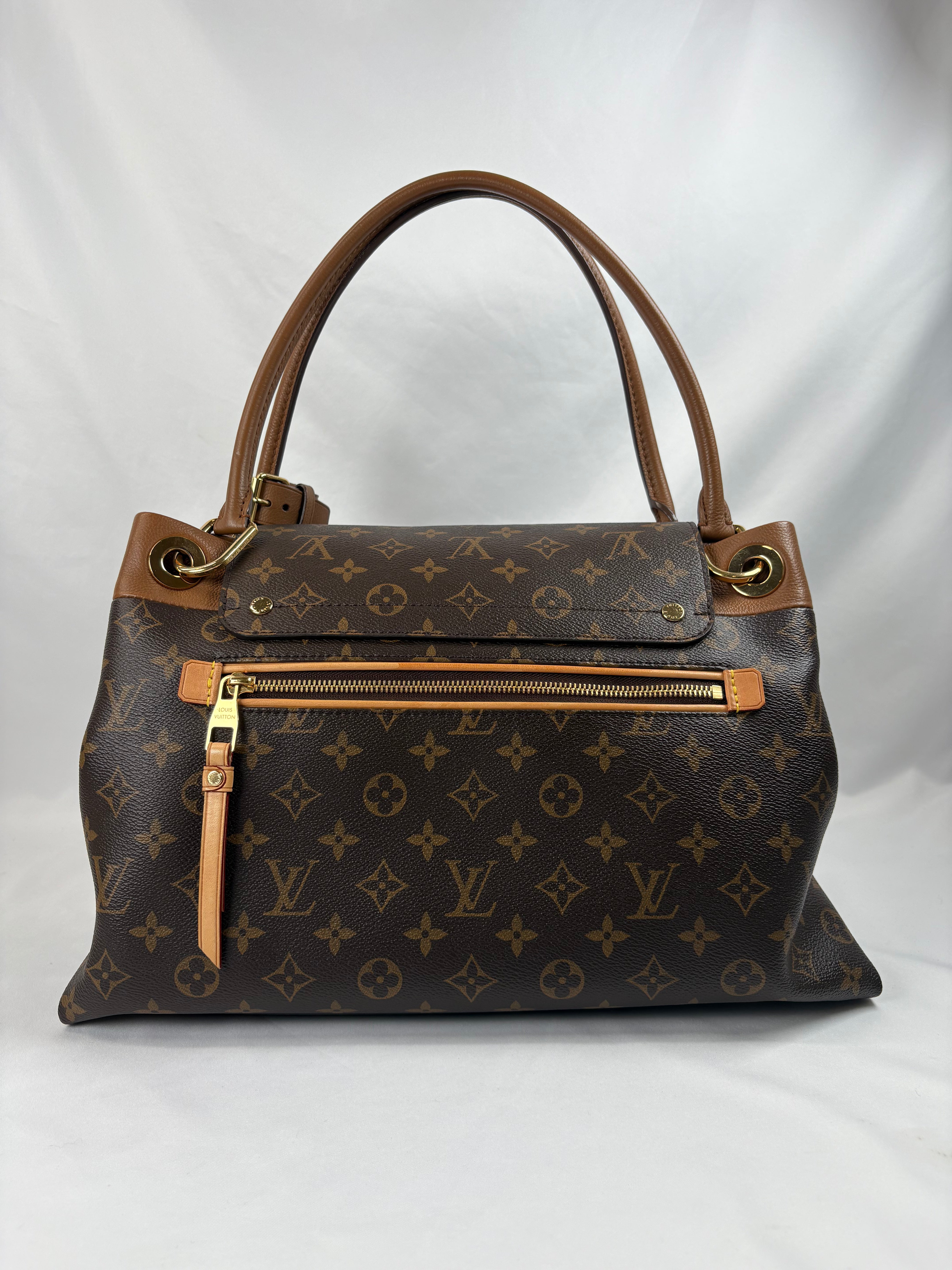 Pre-Owned LOUIS VUITTON Havane Olympe Monogram Handbag