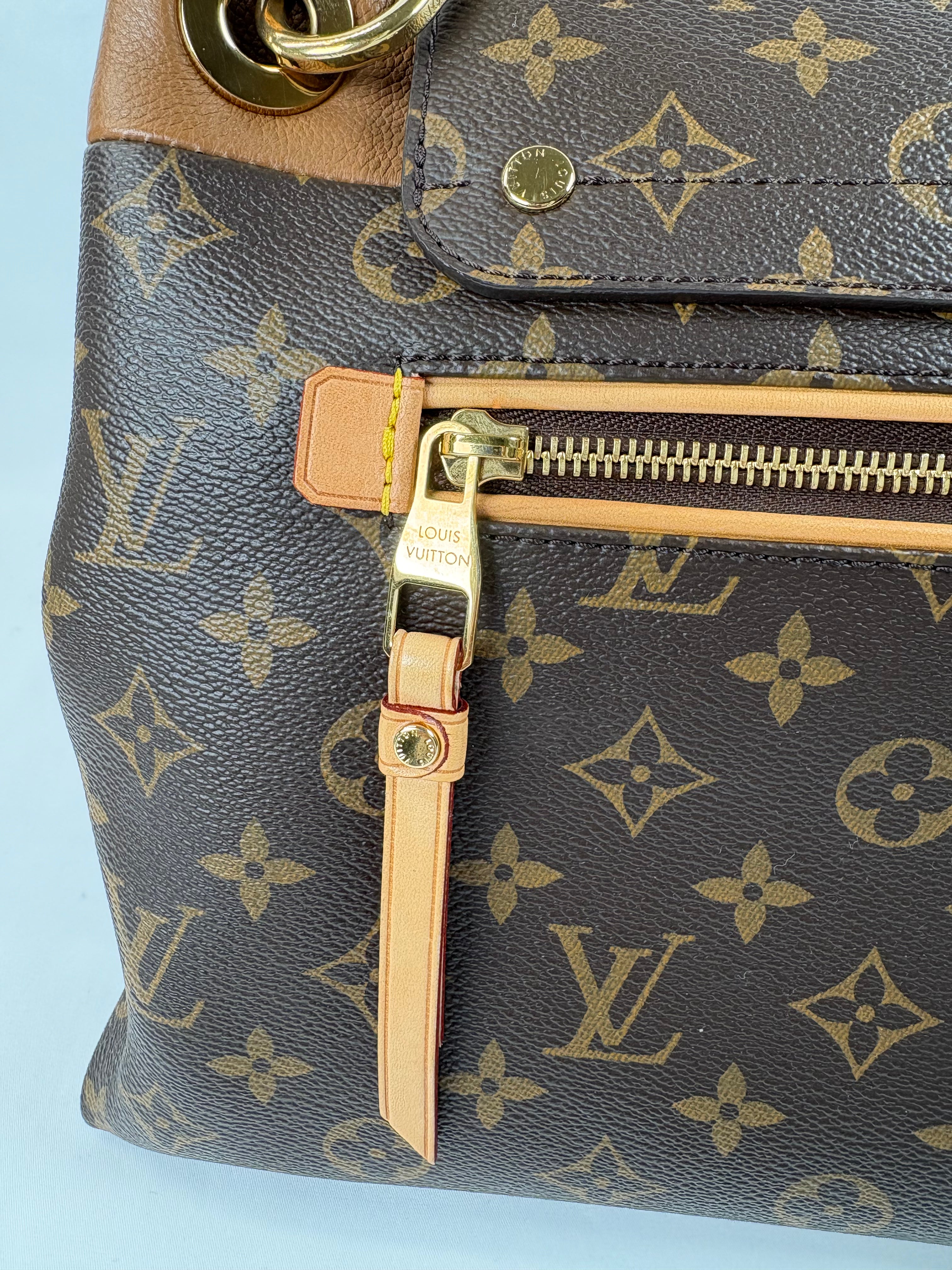 Pre-Owned LOUIS VUITTON Havane Olympe Monogram Handbag