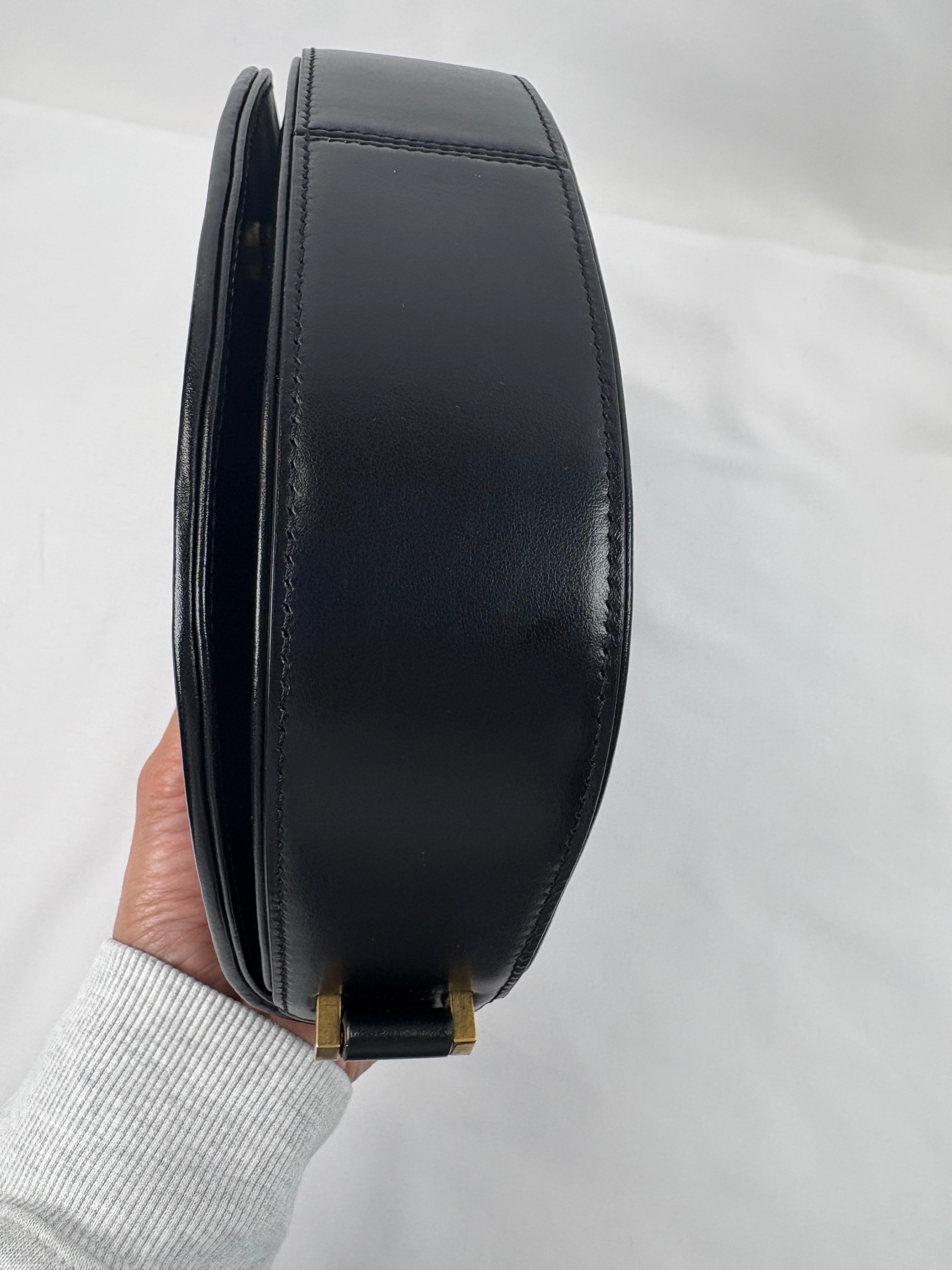 Pre-Owned SAINT LAURENT Joan Quilted Black Handbag