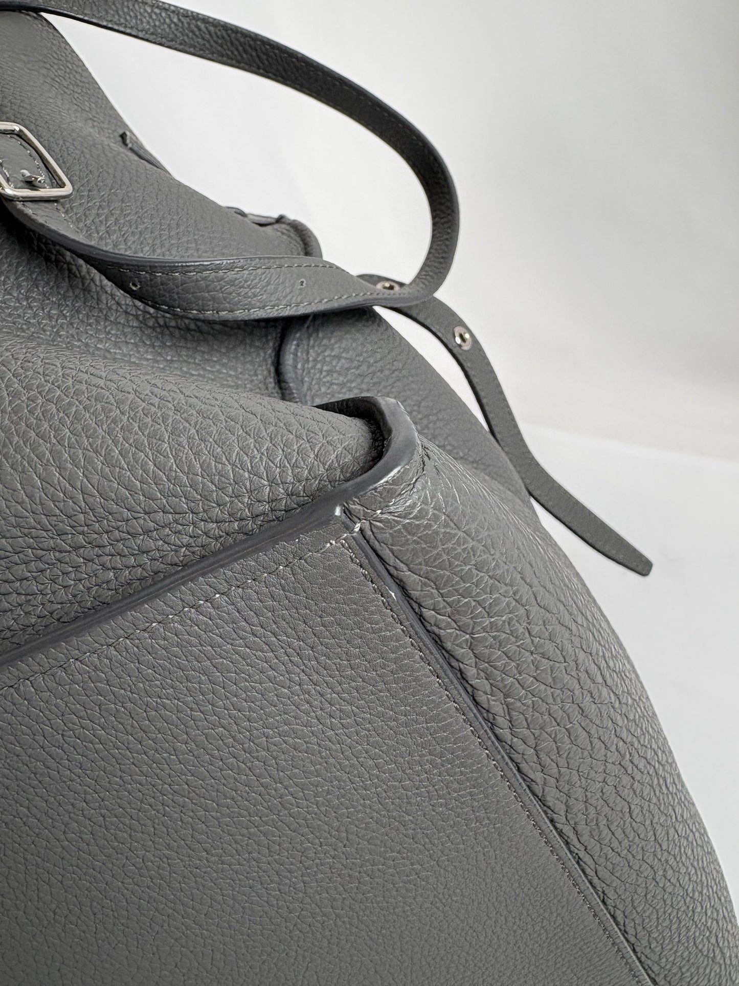 Pre-Owned CELINE Big Bag Grey Handbag, Small