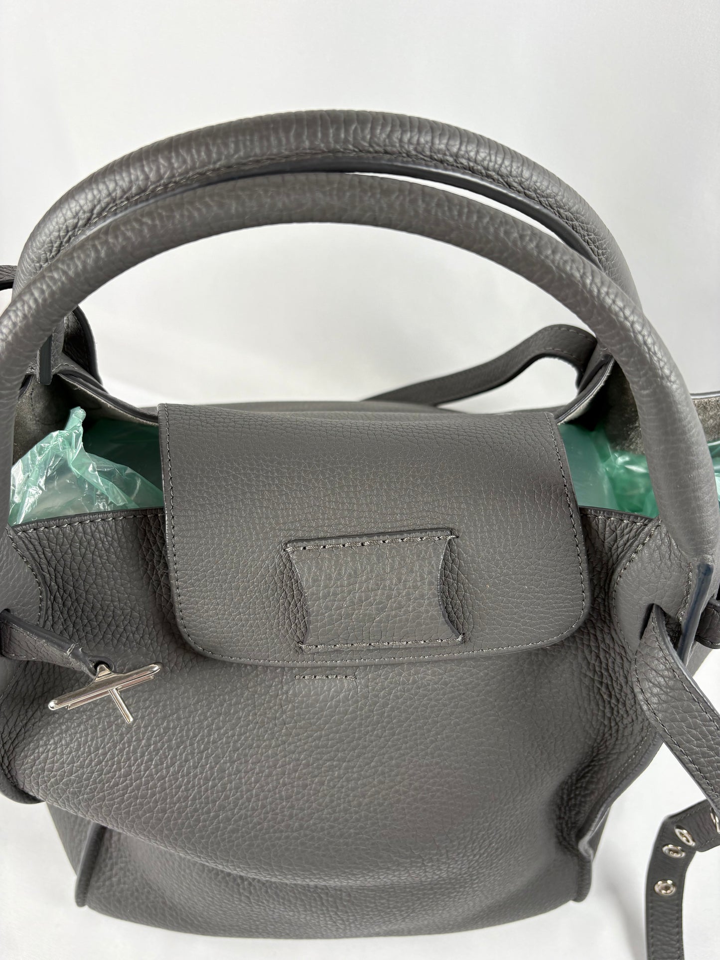 Pre-Owned CELINE Big Bag Grey Handbag, Small