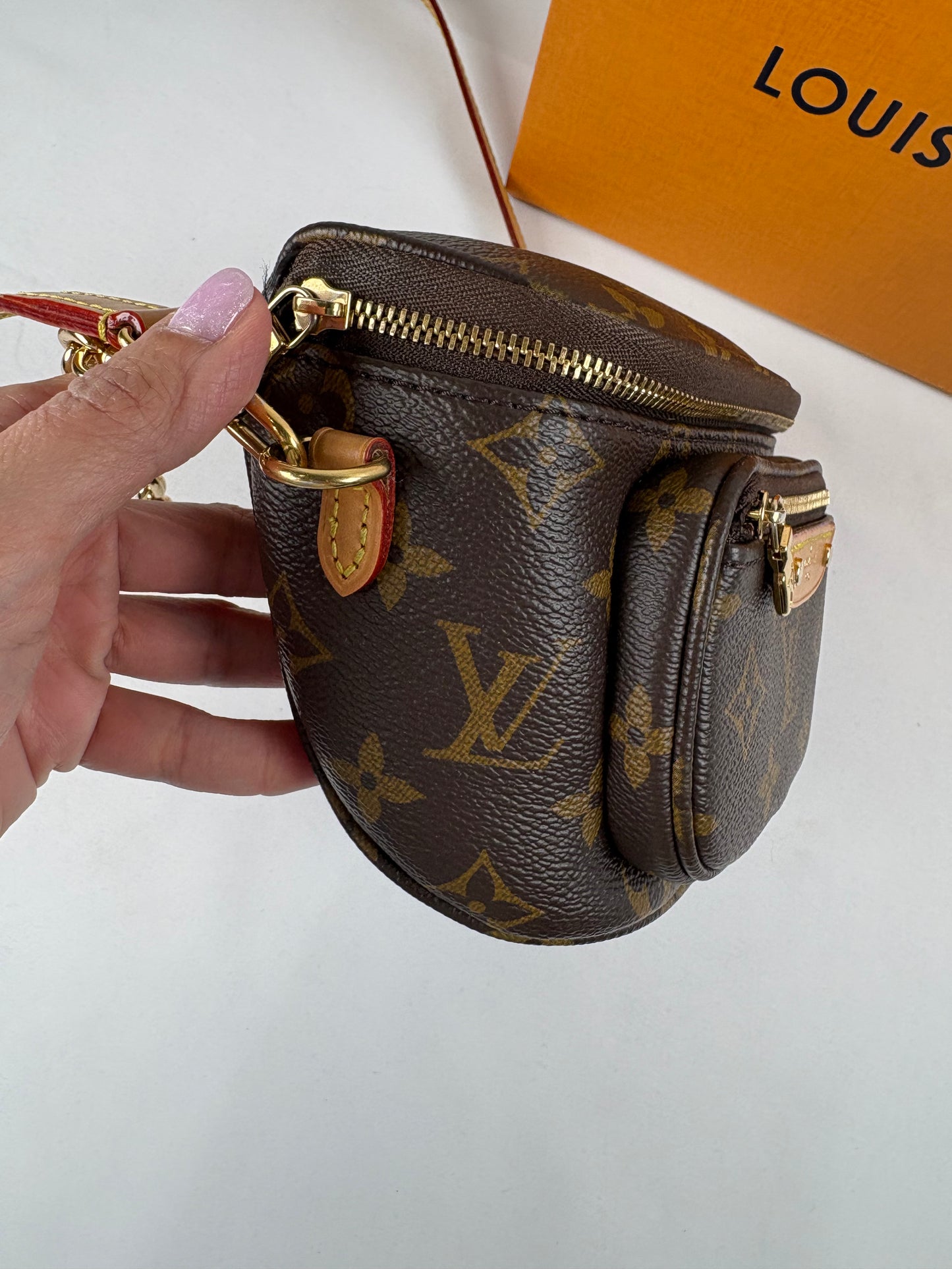 Pre-Owned LOUIS VUITTON Bumbag Monogram Handbag, Mini