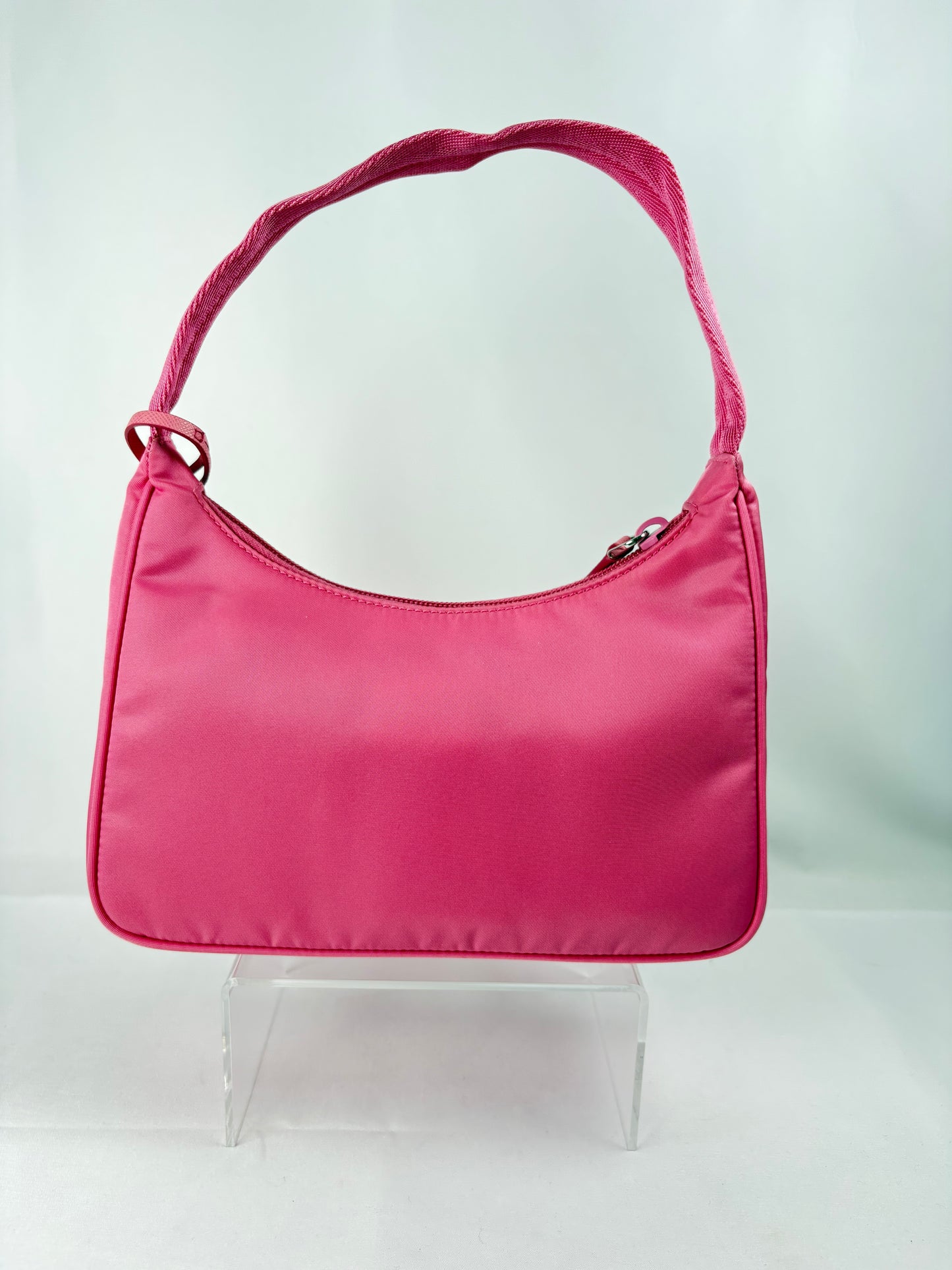 Pre-Owned PRADA Re-Edition 2000 Pink Handbag, Mini