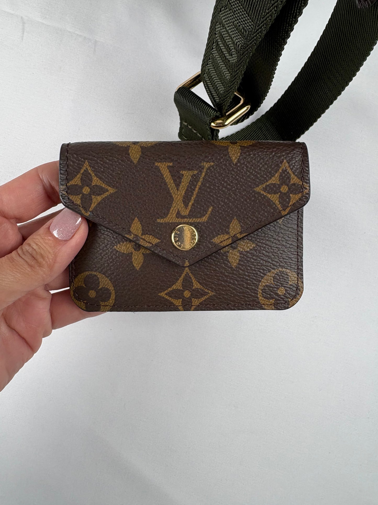 Pre-Owned LOUIS VUITTON Felicie Strap & Go Monogram Handbag