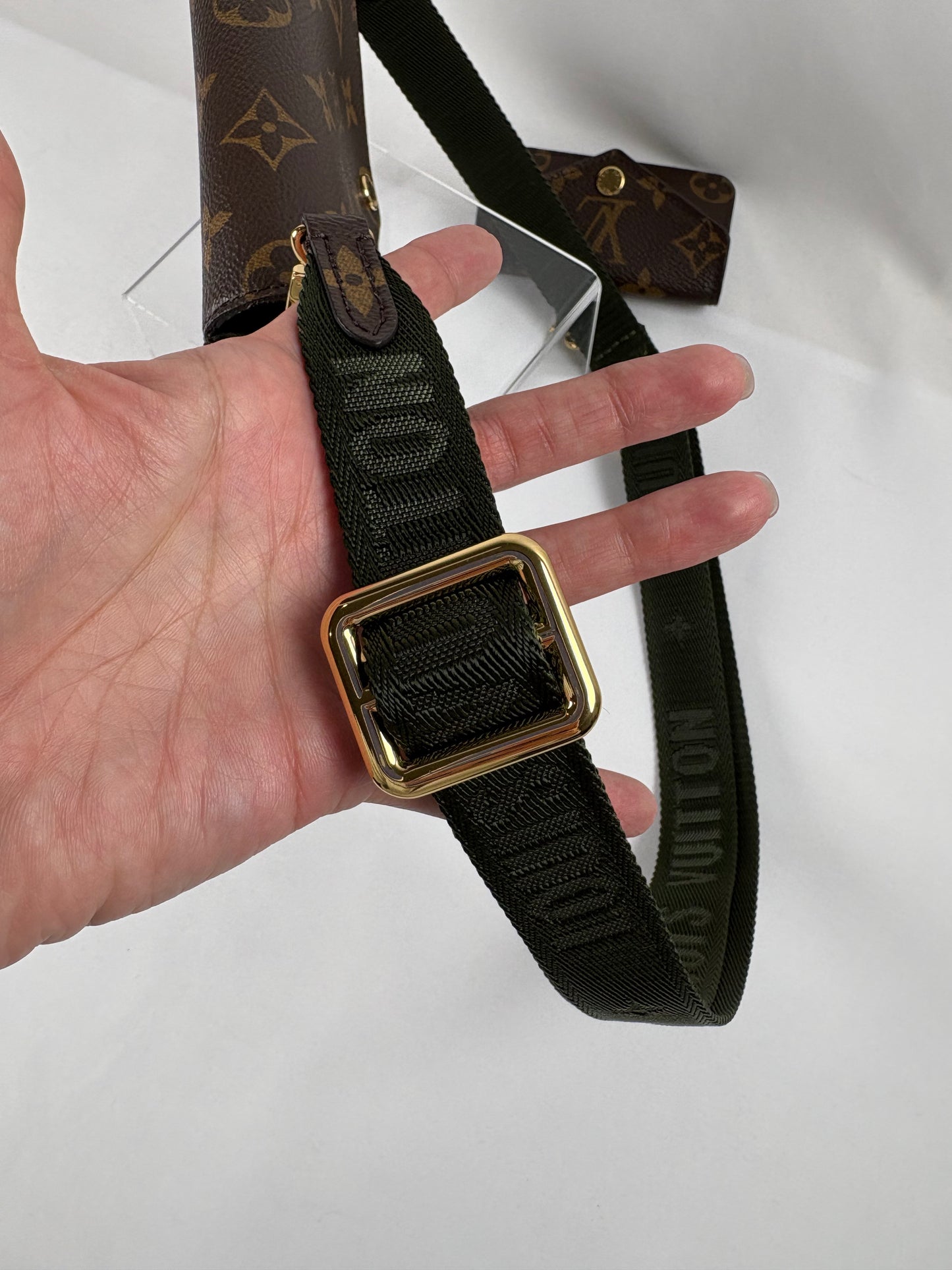 Pre-Owned LOUIS VUITTON Felicie Strap & Go Monogram Handbag