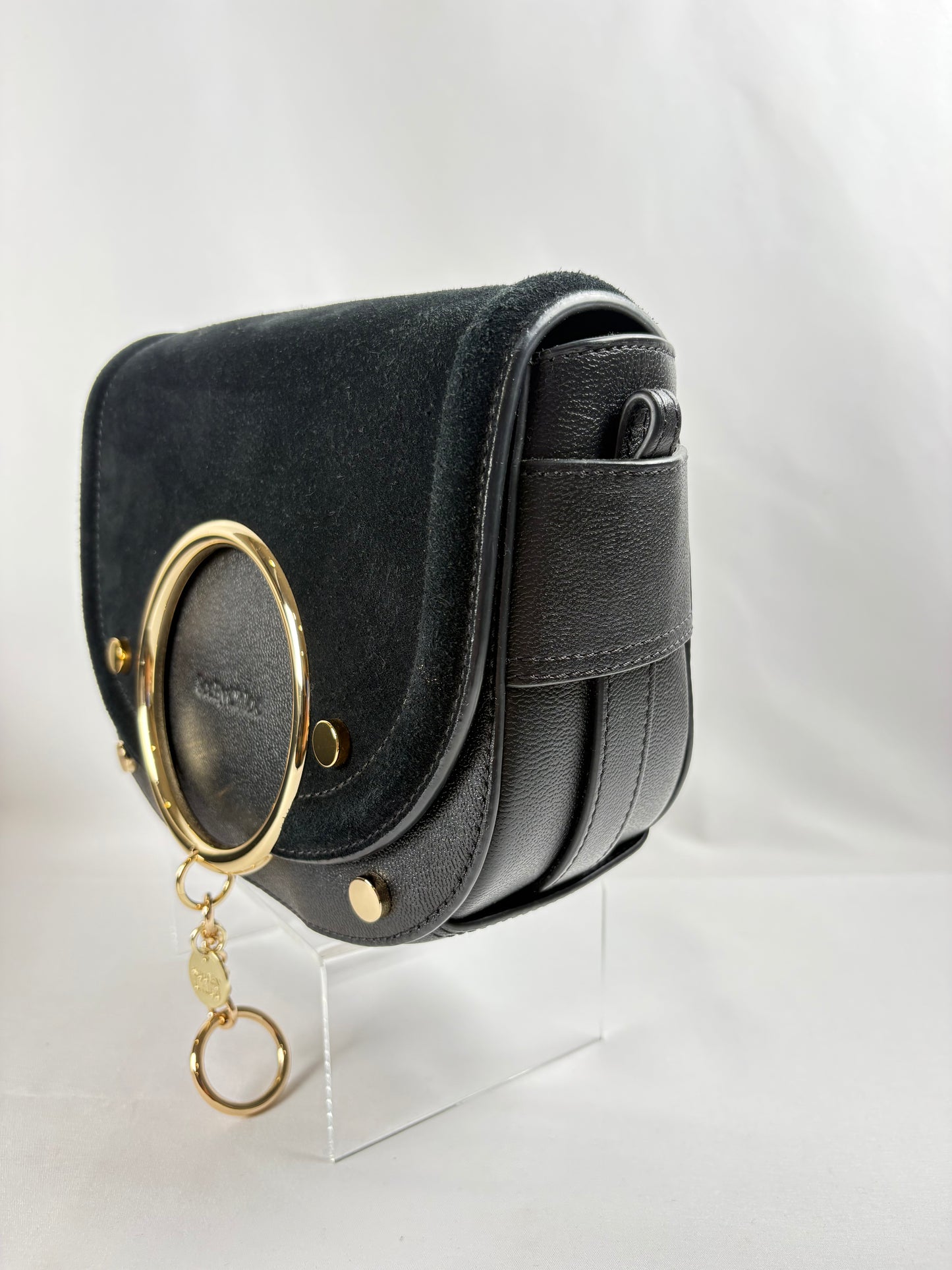 Pre-Owned CHLOE See by Chloe Mara Black Handbag