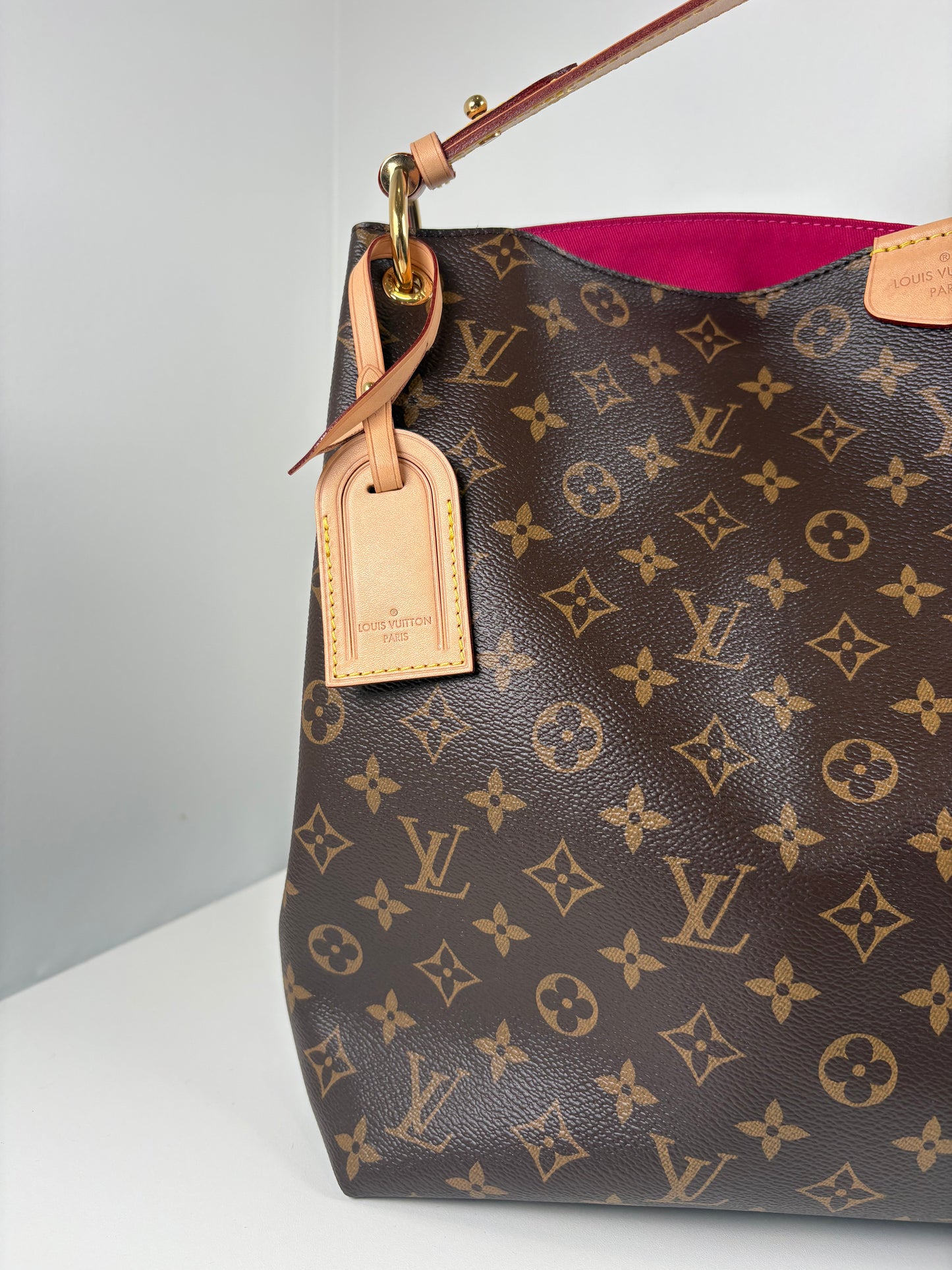 Pre-Owned LOUIS VUITTON Graceful Handbag, Monogram, MM