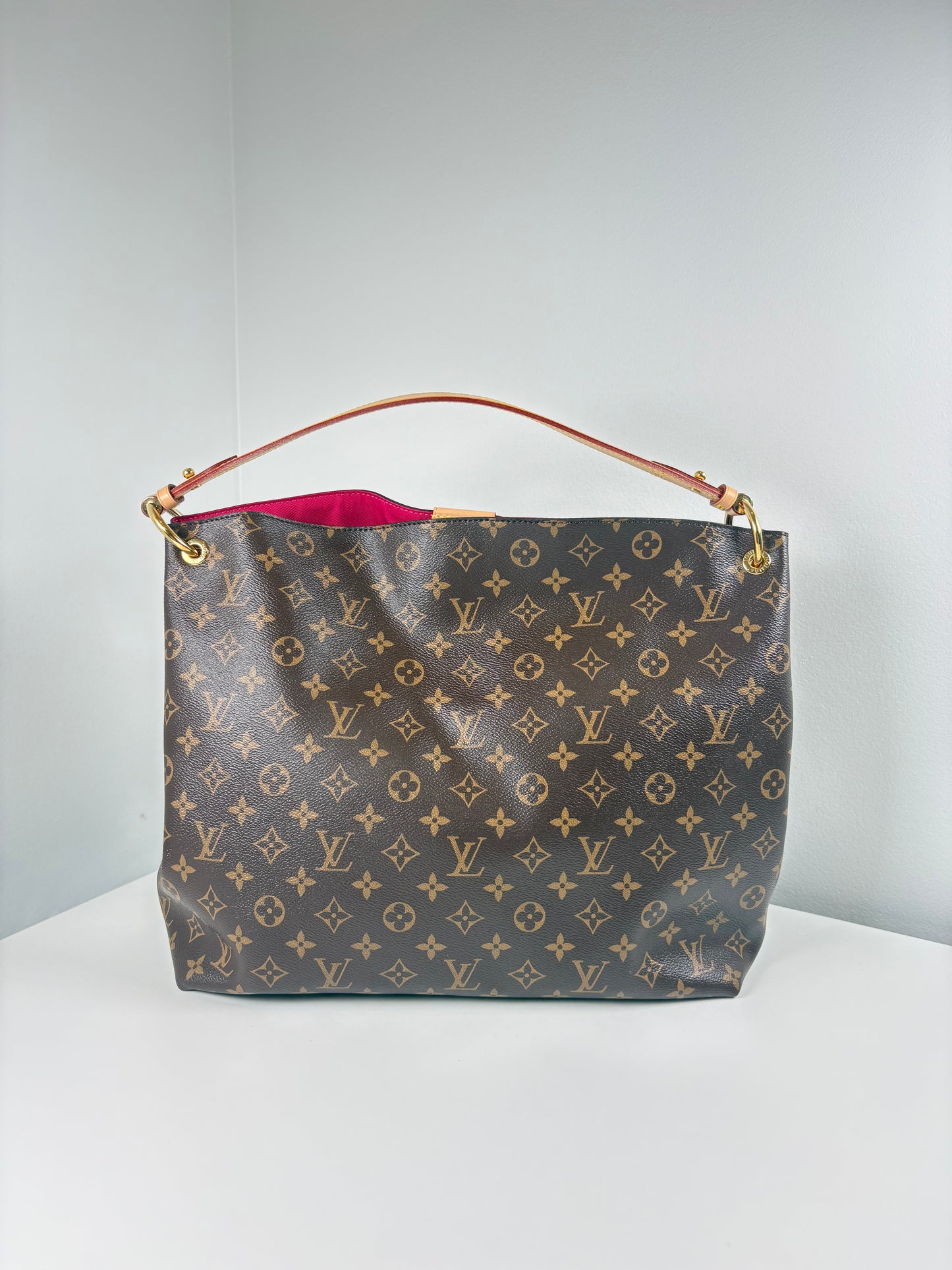 Pre-Owned LOUIS VUITTON Graceful Handbag, Monogram, MM