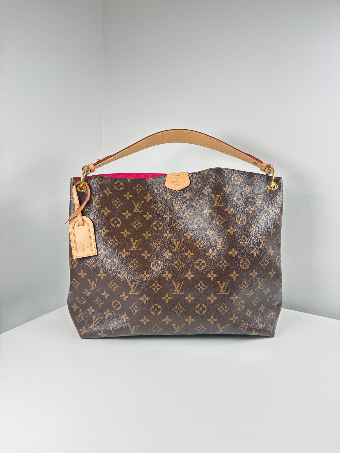 Pre-Owned LOUIS VUITTON Graceful Handbag, Monogram, MM