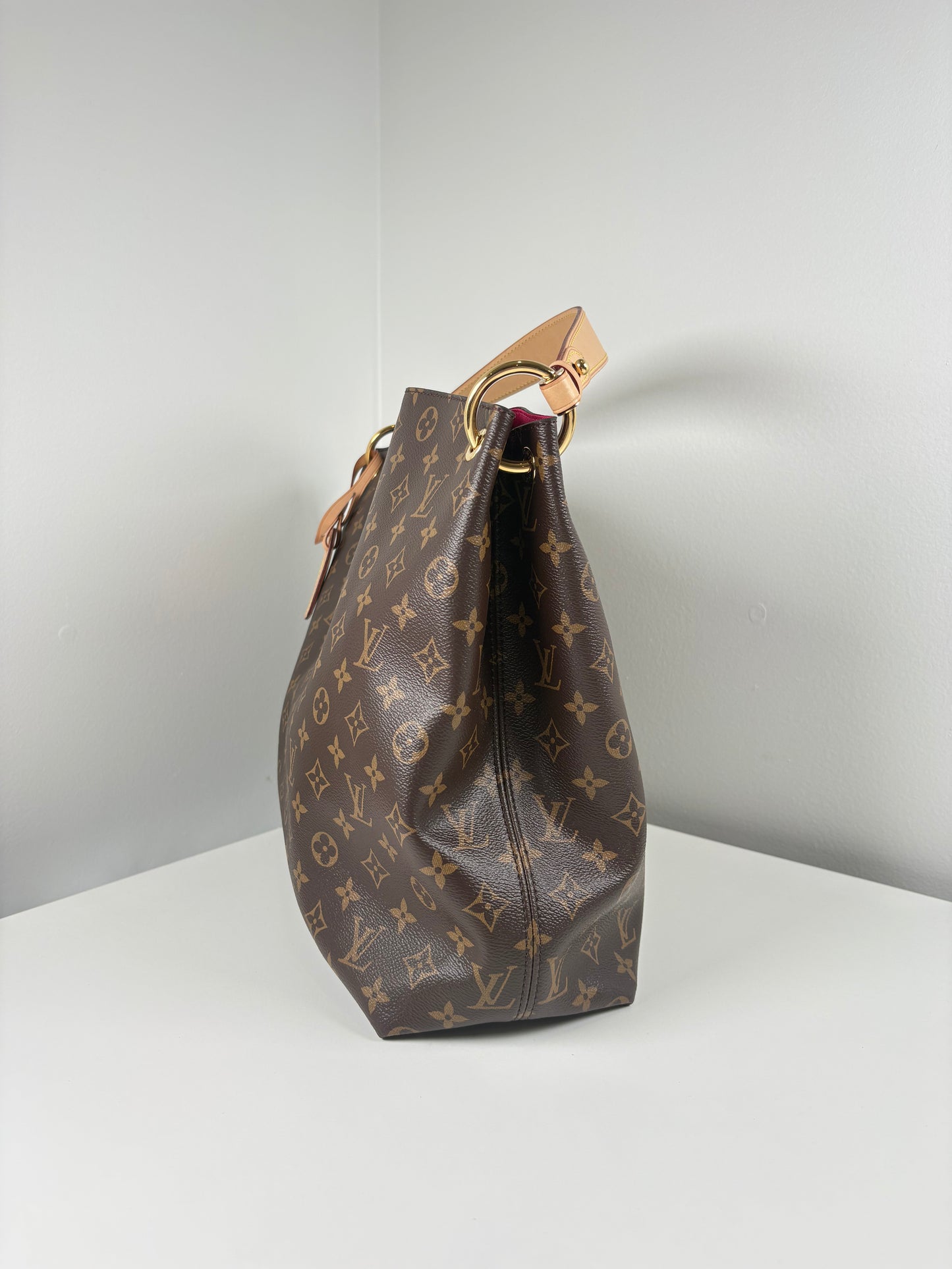Pre-Owned LOUIS VUITTON Graceful Handbag, Monogram, MM