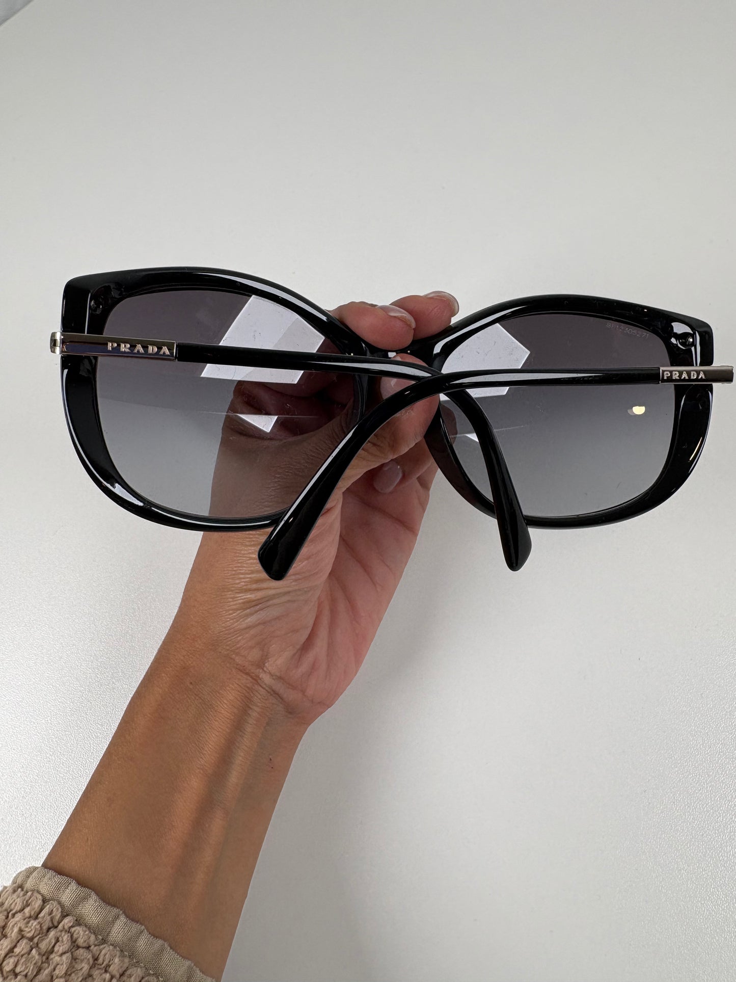 Pre-Owned PRADA Black Sunglasses