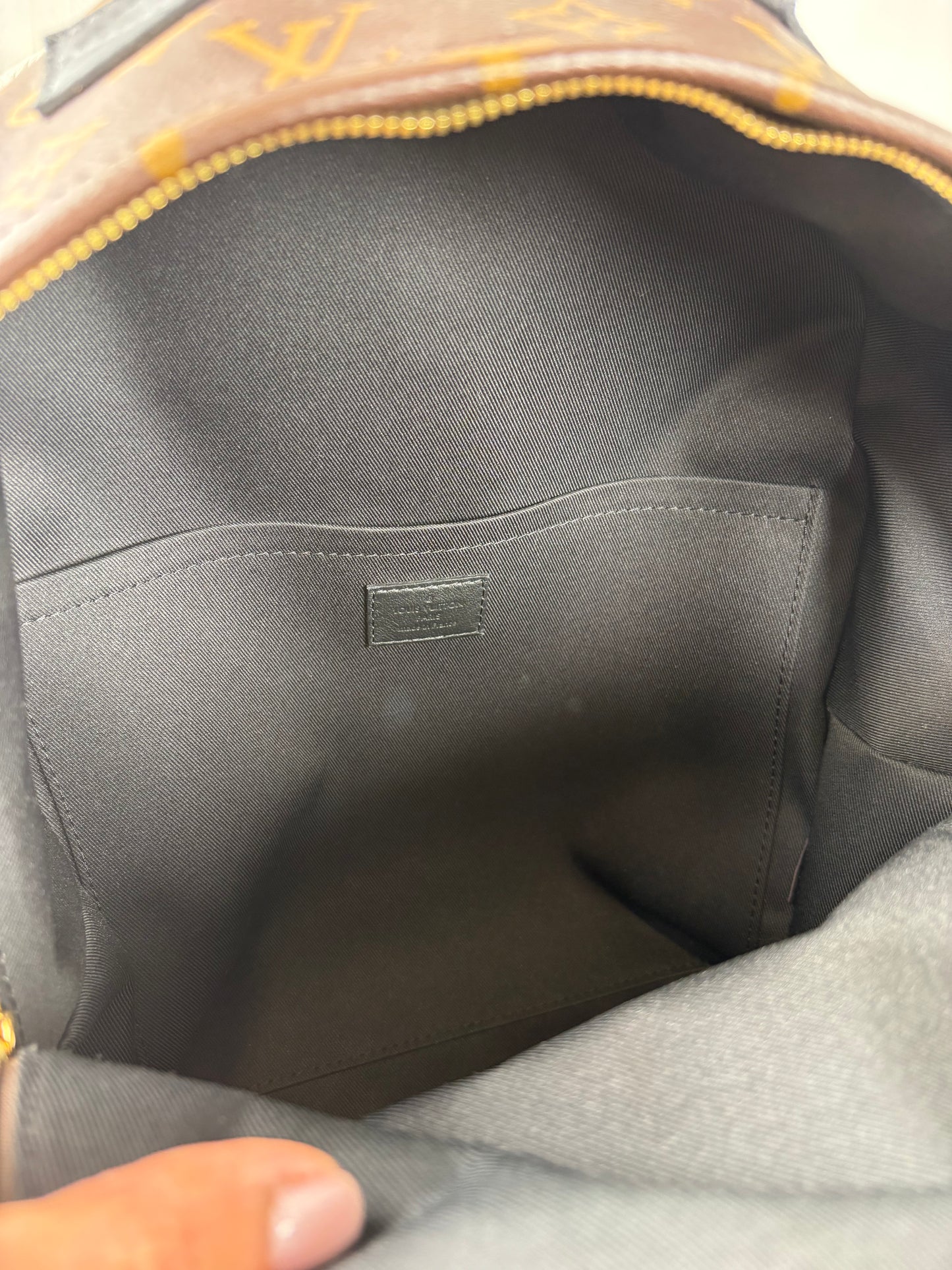 Pre-Owned LOUIS VUITTON Palm Springs Backpack, Monogram, MM