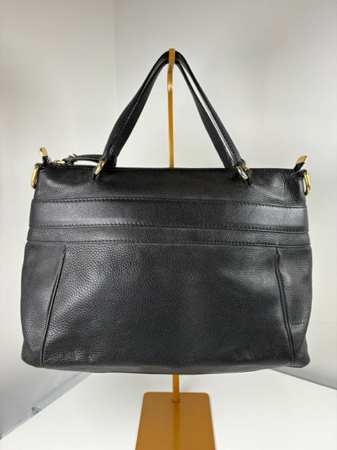 Pre-Owned Gucci Pebbled Leather Ride Tote Bag