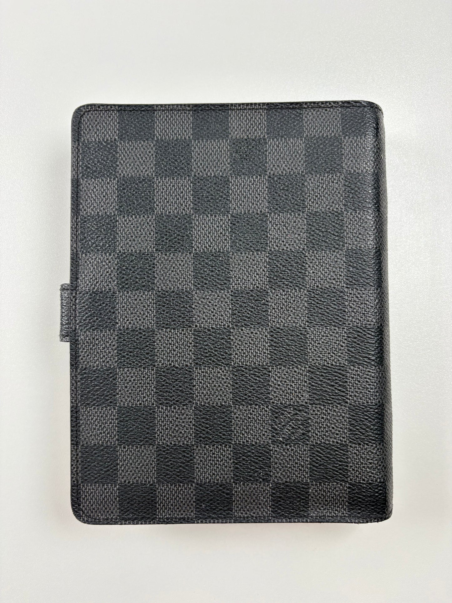Pre-Owned LOUIS VUITTON Agenda MM Agenda, Damier Graphite