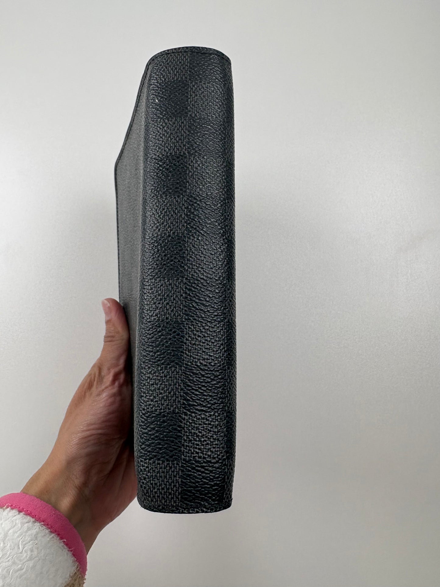Pre-Owned LOUIS VUITTON Agenda MM Agenda, Damier Graphite