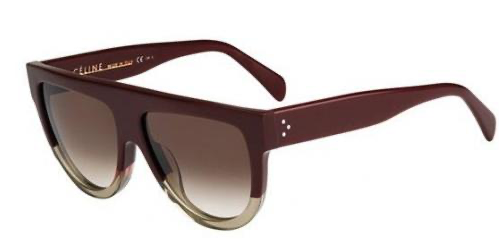 Pre-Owned CELINE Burgundy Sunglasses