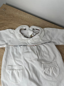 Burberry White Jumpsuit, 3M