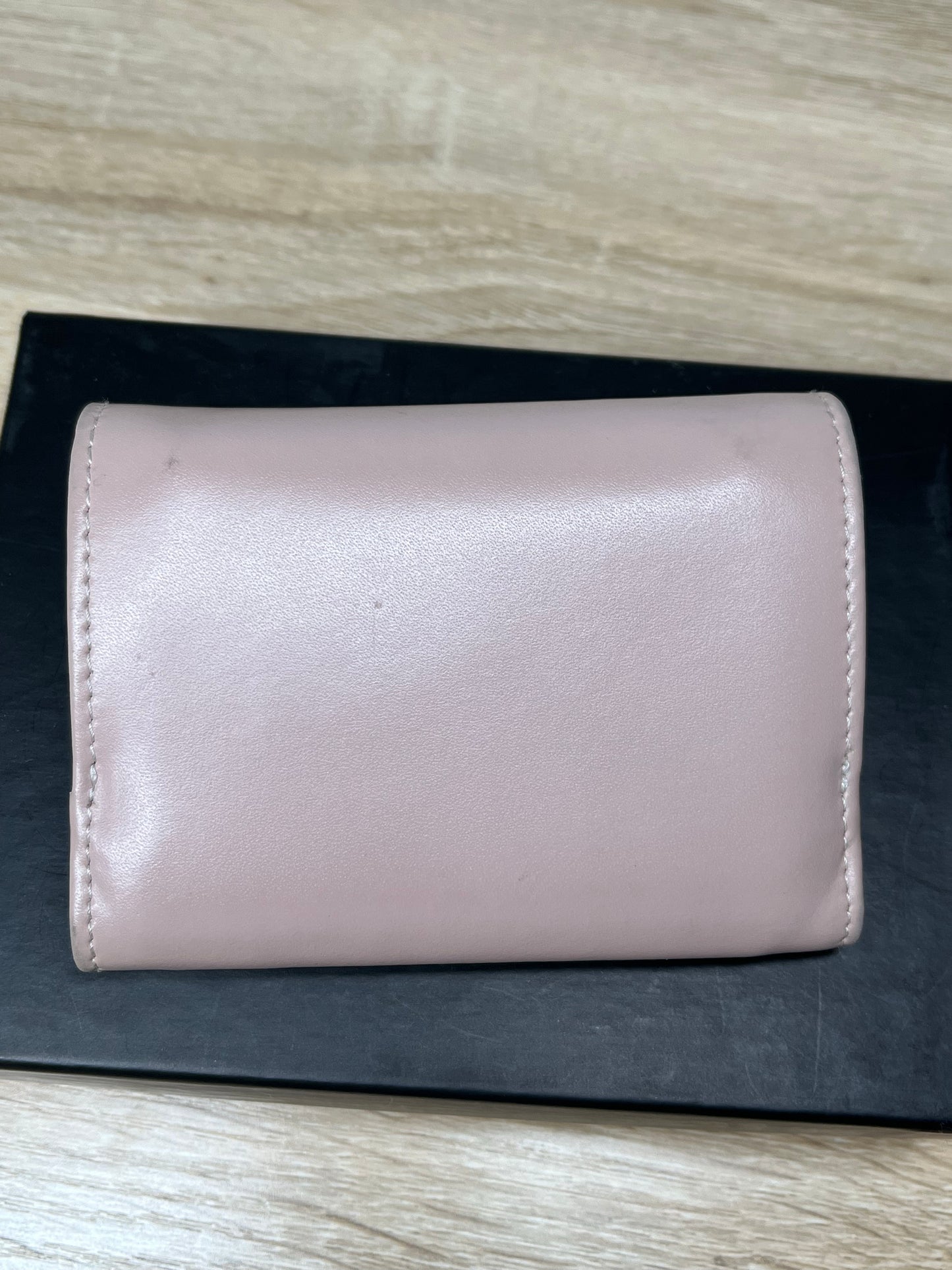 Pre-Owned FURLA Pink Wallet, Small