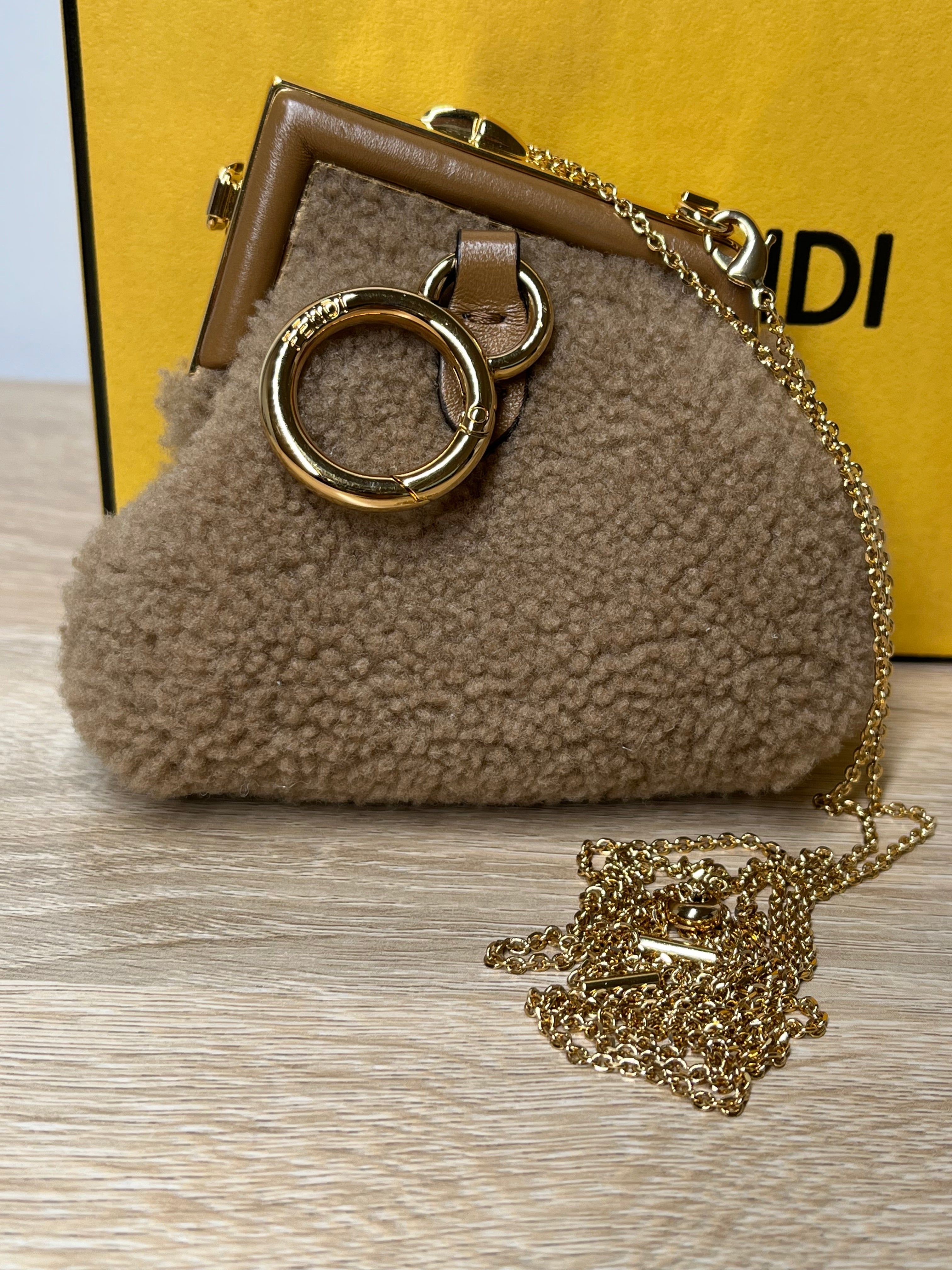 Fendi bag 2025 charm sale