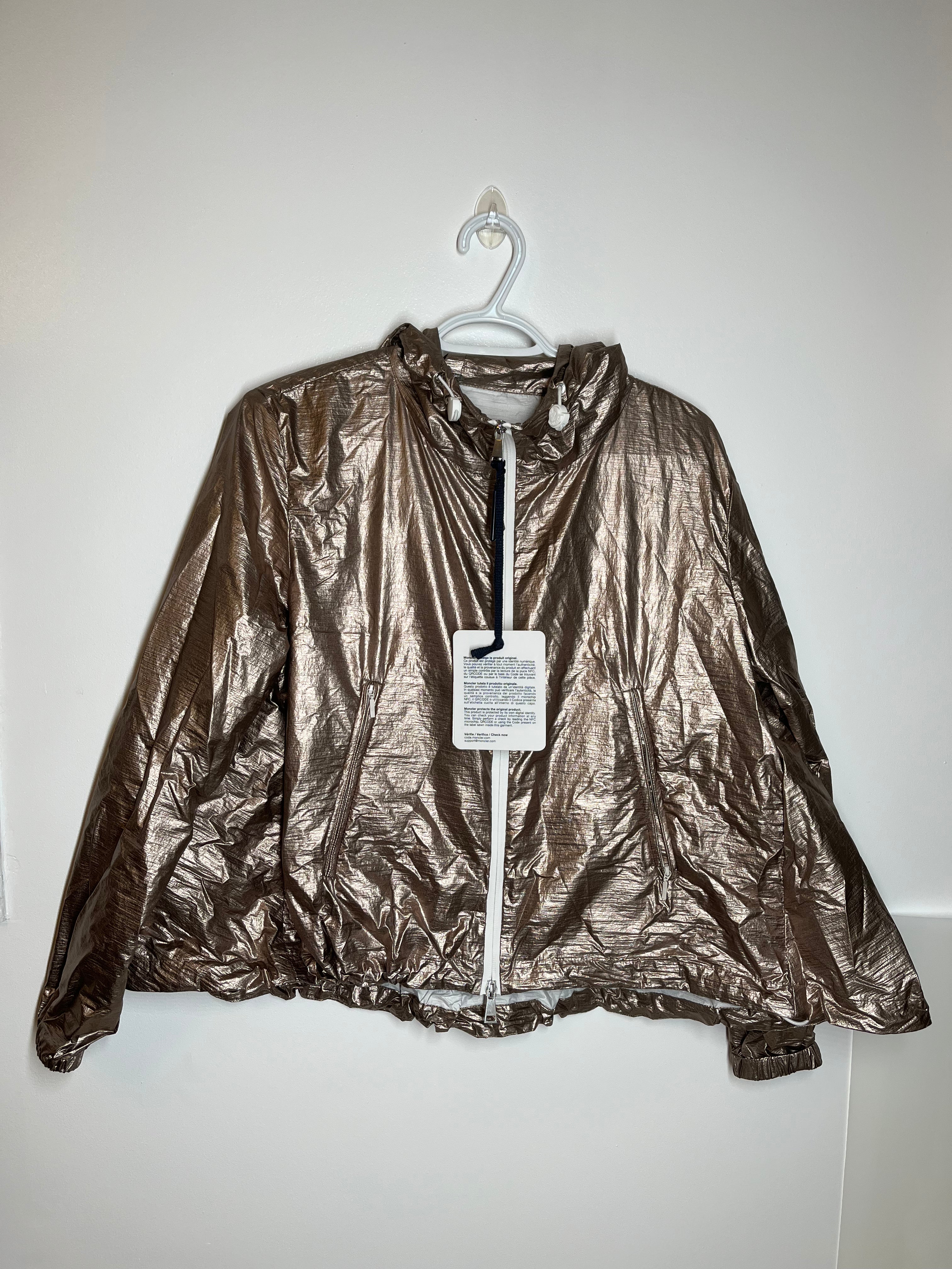 Moncler top gold jacket