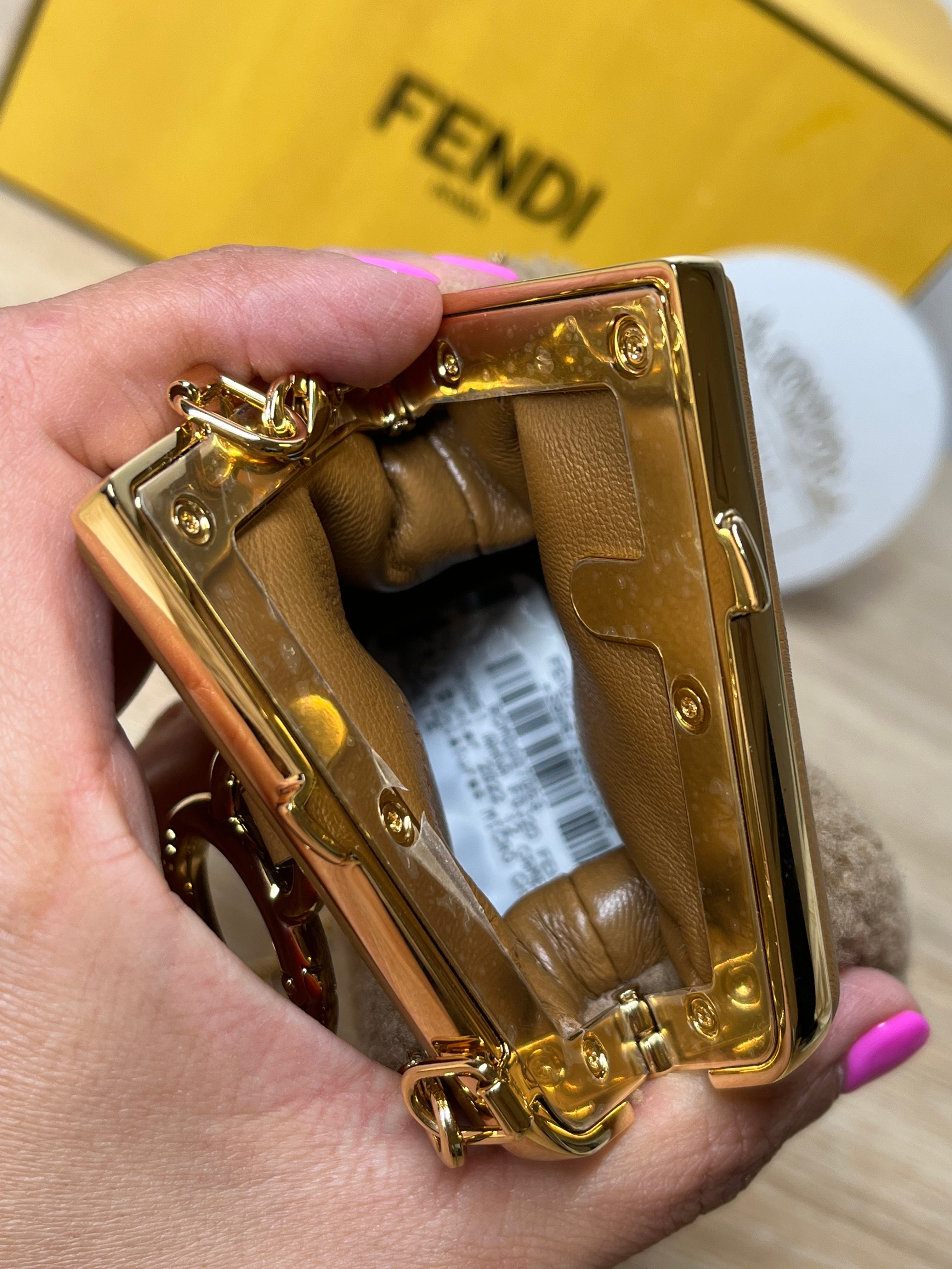 Nano fendi first charm Clearance